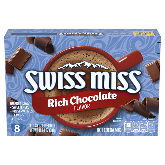 Swiss Miss Indulgent Collection Rich Chocolate Flavour Hot Cocoa Mix 301g