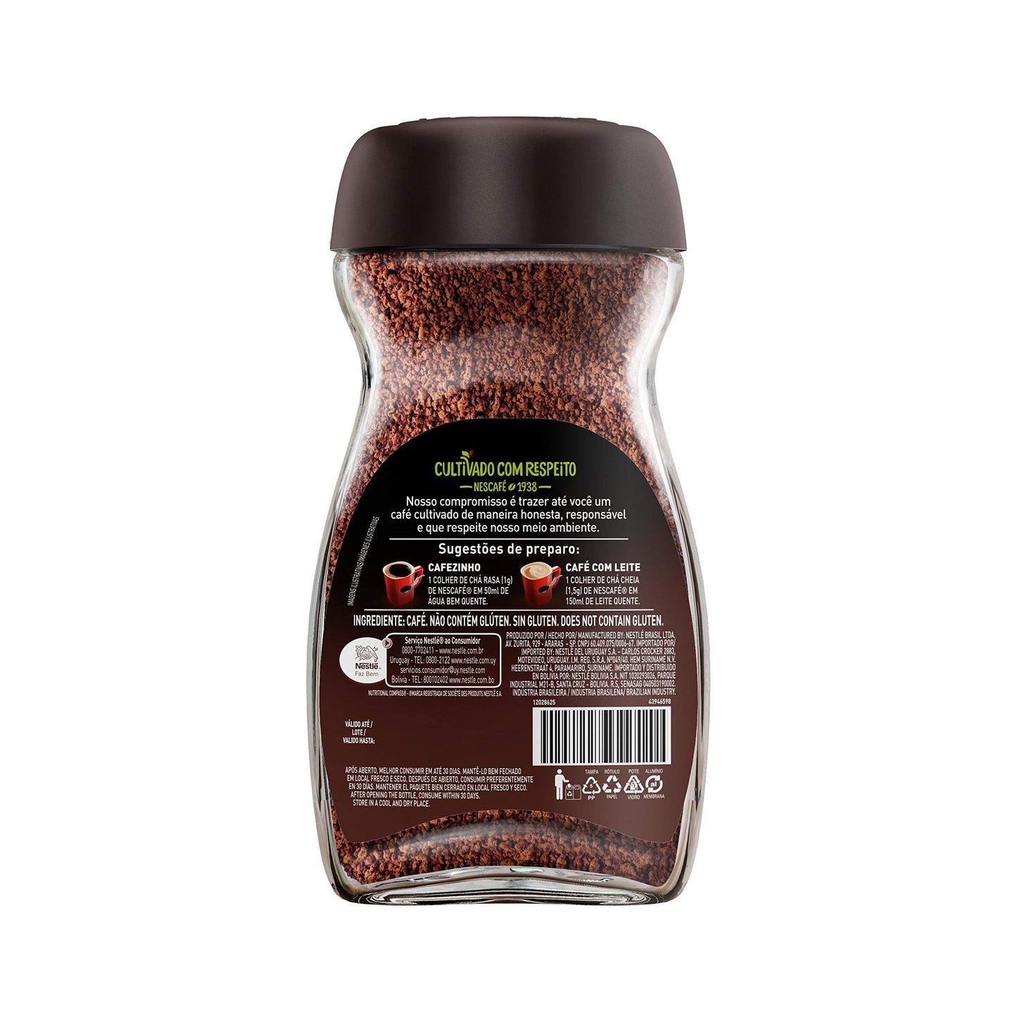 Nescafe Original Extra Forte Coffee 100% Cafe, 3.53 oz ℮ 100 g - "Extra Forte Original - 100% Pure, Bold Coffee!"