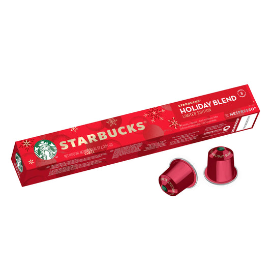 Starbucks Holiday Blend by Nespresso, 10 Servings