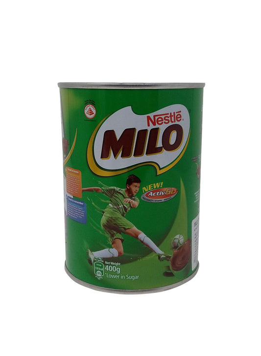 Nestle Energy Drink Powder - Milo, 400g Tin - "Milo Energy Drink - 400g of Chocolatey Energy Boost!"