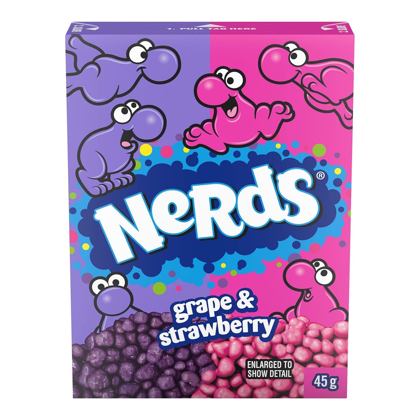 Nerds Grape and Strawberry, 1.65 Ounce (Pack of 24) - "Grape & Strawberry Nerds Bonanza!"