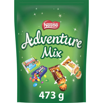 Nestle Advanenture Mini Mix Assortment, Animal Bar, Smarties, Lion Choco, White Lion, 473g (Imported) - "Adventure Mini Mix - Assorted Chocolates for Every Adventure!"