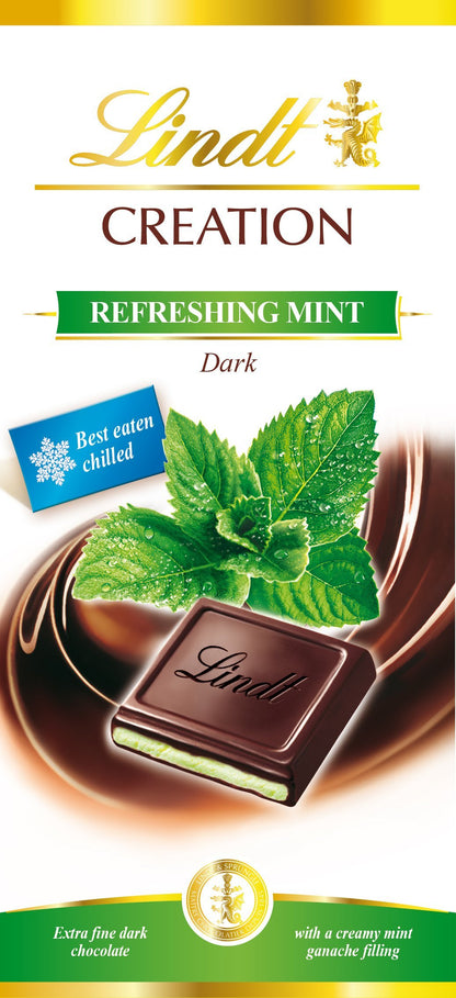 Lindt Creation Menthe Frappee, 150g - "Mint Chocolate Perfection!"