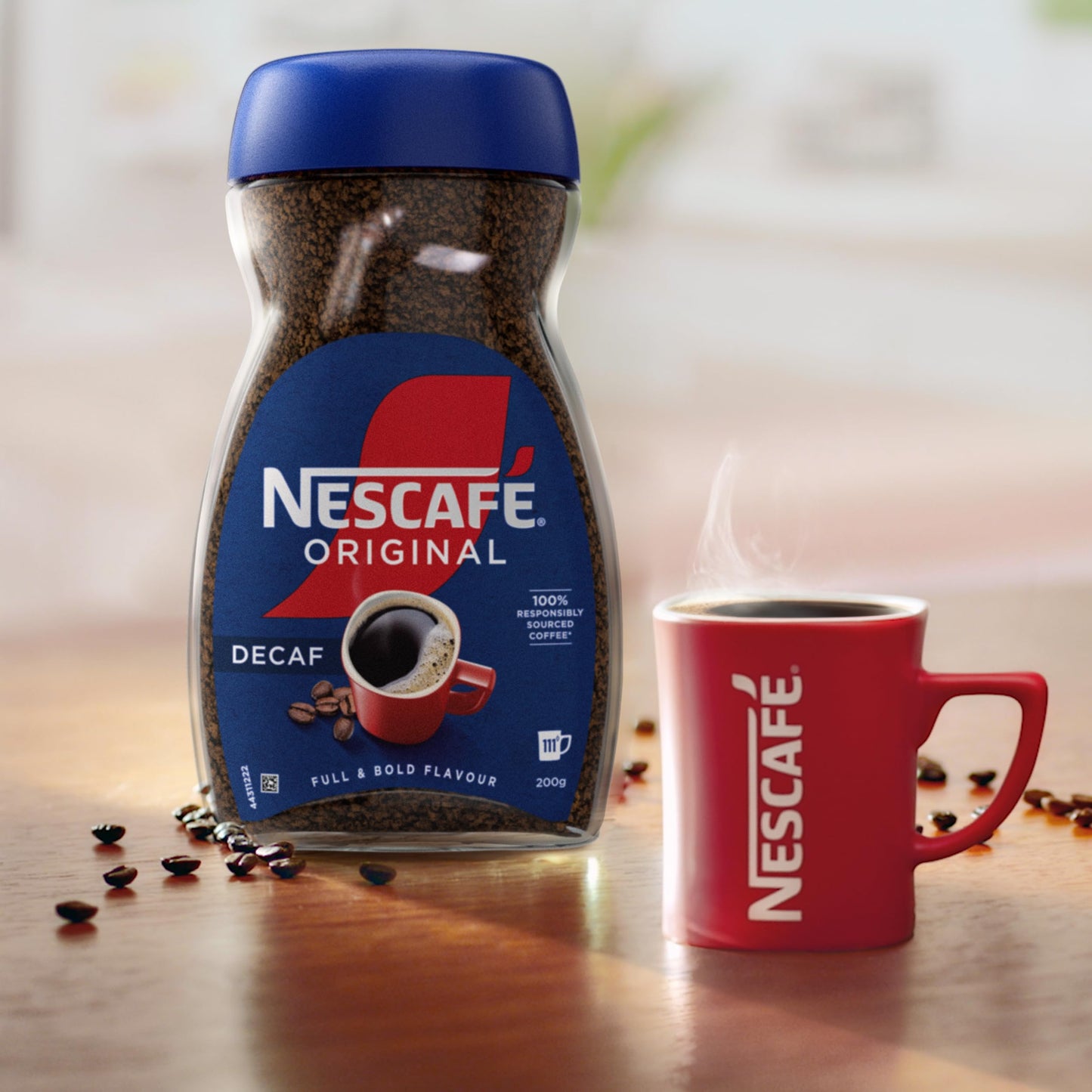 Nescafe Original Decaff, 100g - "Original Decaf Perfection - Smooth Coffee Without Caffeine!"