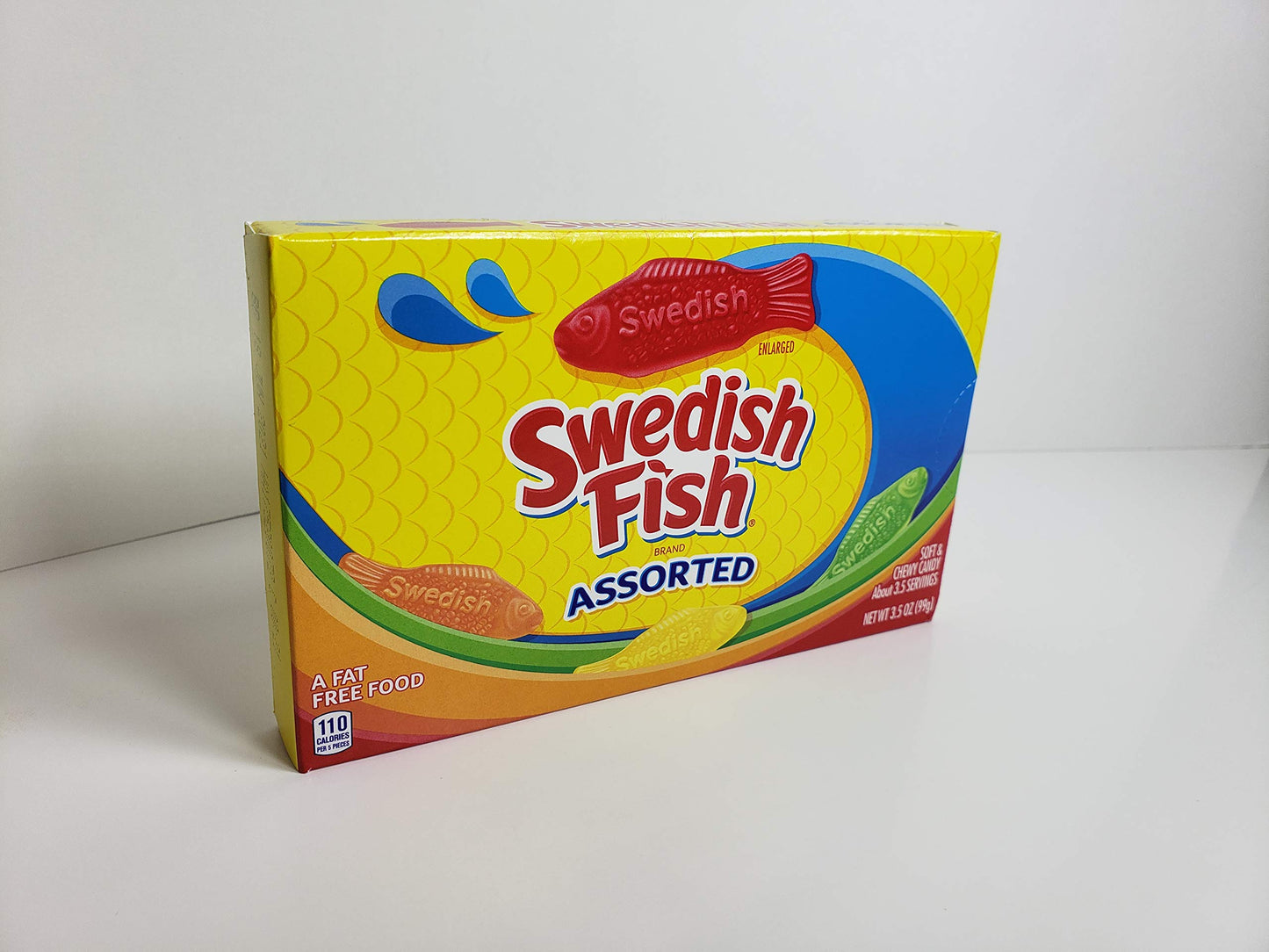 Mondelez Swedish Fish Assorted Soft & Chewy Candy, 99g - "Swedish Fish Fun!"