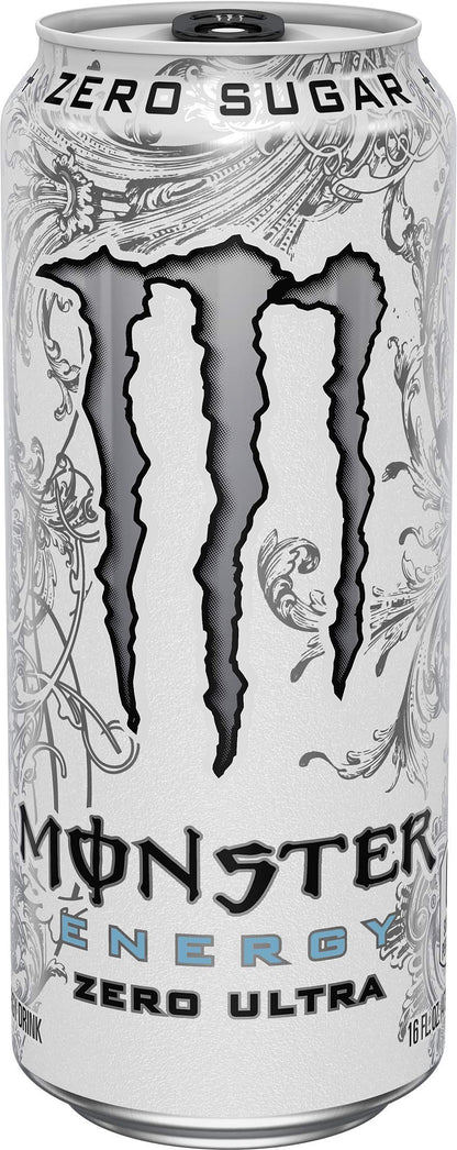 Monster Energy, Zero Ultra, 16 Ounce (Pack Of 24) - "Zero Ultra Party!"