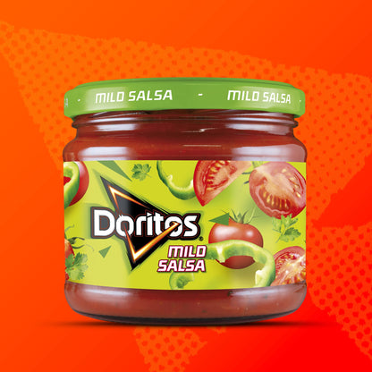 Doritos Mild Salsa - 6 Pack Jar, 6 X 300 g - Mild salsa medley!