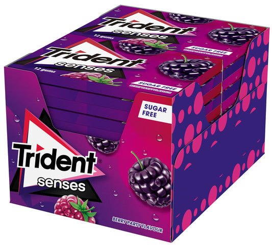 Trident Sense Berry Party Flavour 12pcs Box, 276g