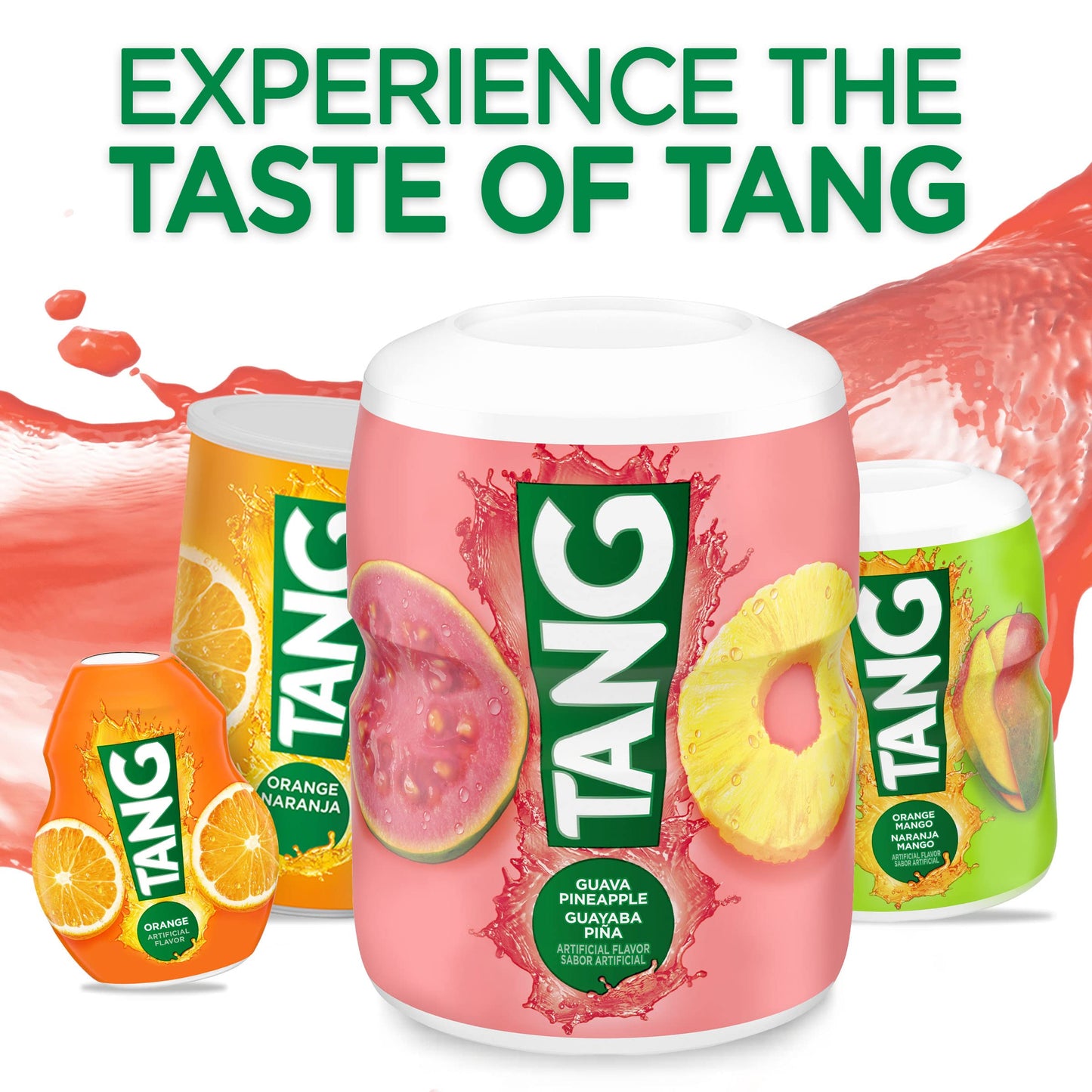 Tang Guava Pineapple Powdered Drink Mix (18 oz Canister)