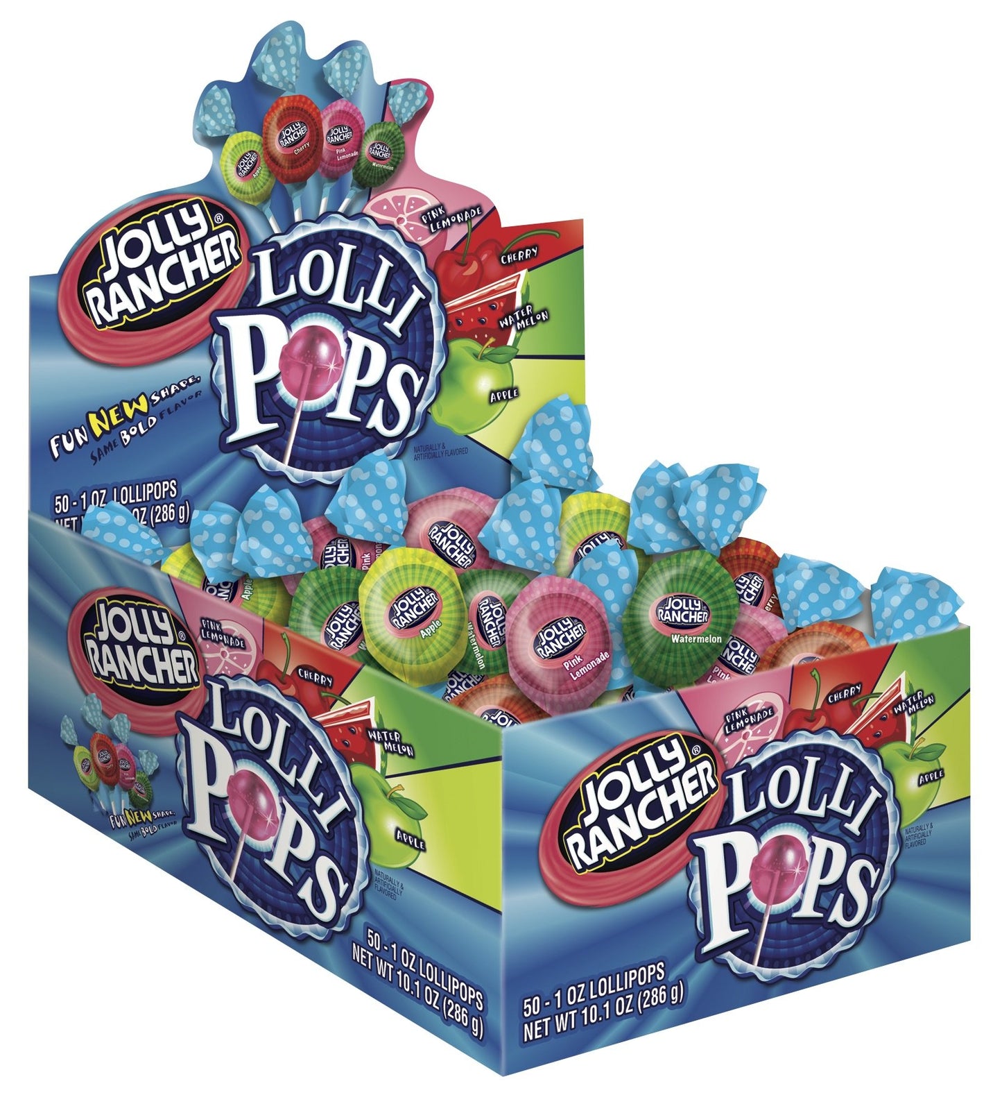 JOLLY RANCHER Lollipops Bulk Candy, 805 G, Apple - Sweet apple flavor in JOLLY RANCHER Lollipops, 805g bulk candy.