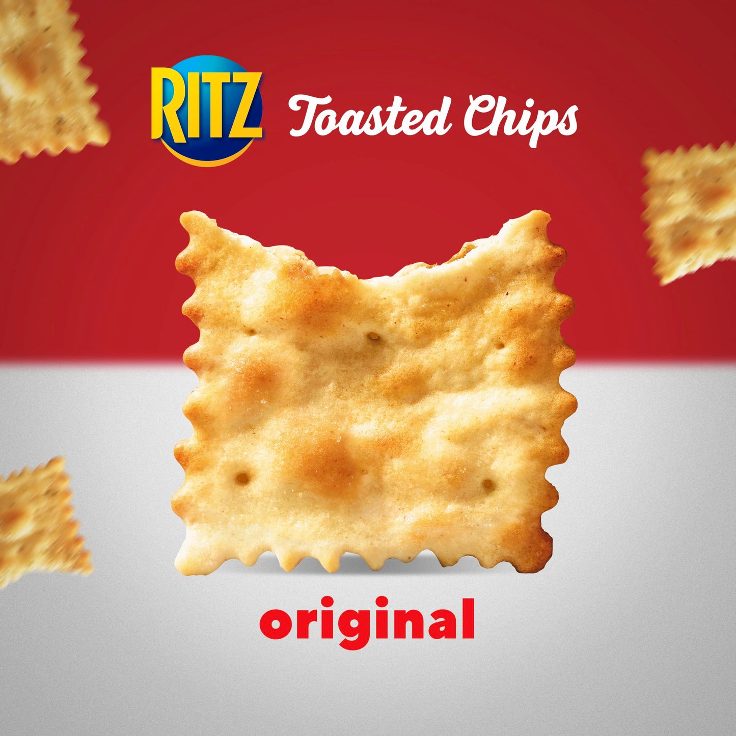 Ritz Toasted Chips Original 55% Less Fat Oven Baked 229g - Original Baked Goodness!