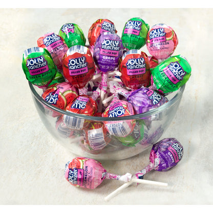 Jolly Rancher Lolly Pops Assorted, 1.6 Kg - Enjoy assorted flavors with Jolly Rancher Lolly Pops, 1.6kg.