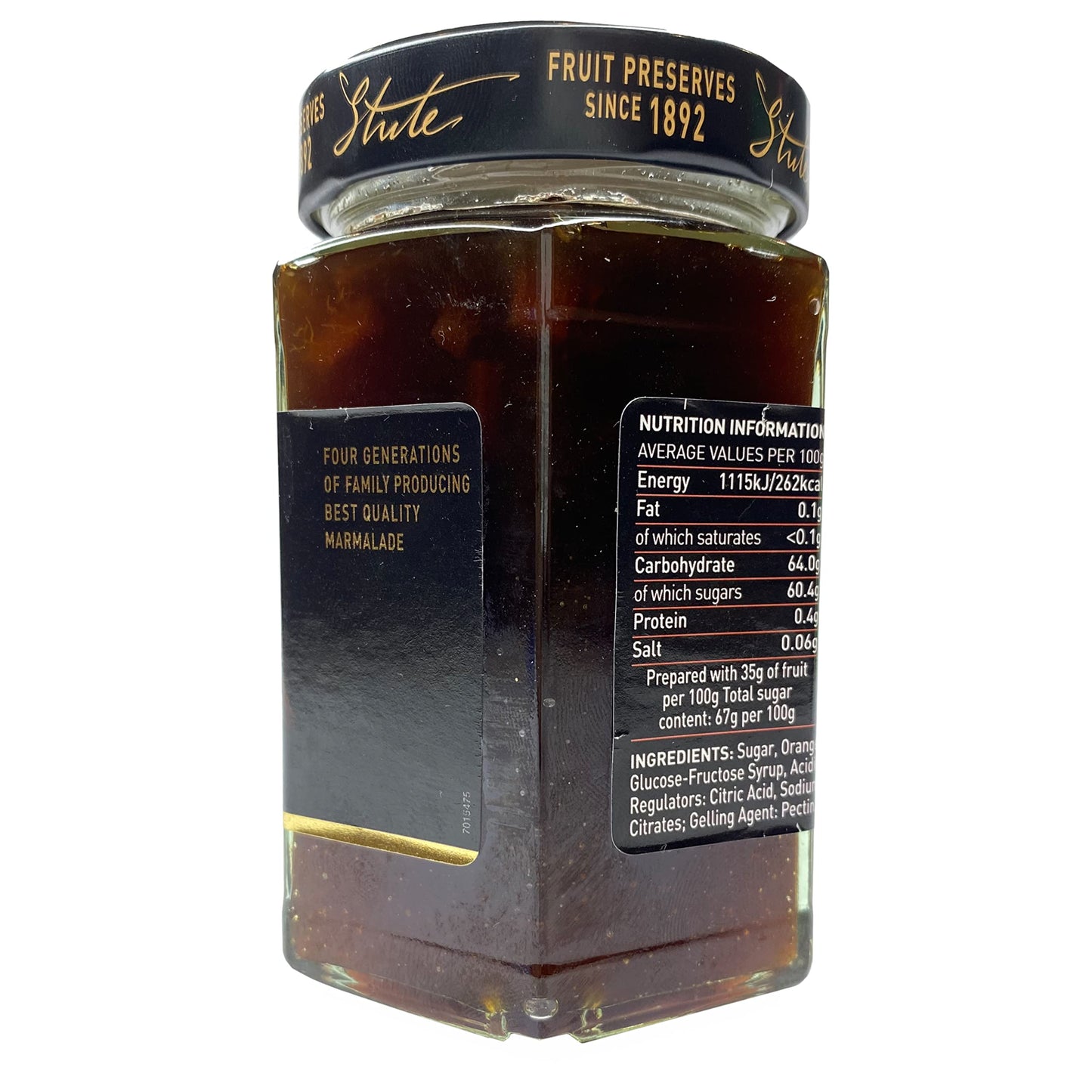 Stute Thick Cut Orange Marmalade, 12 oz / 340 g