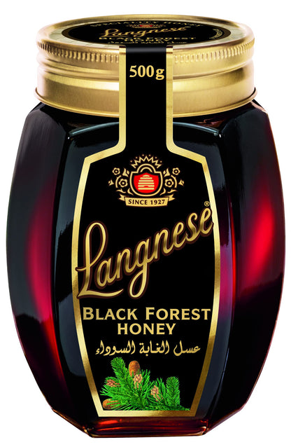 Langnese Black Forest Honey, 500 g - "Rich Forest Honey!"