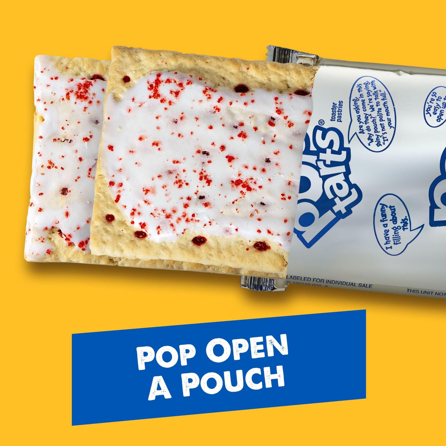 Pop Tarts Frosted Raspberry, 384 g - "Raspberry frosted Pop-Tarts!"