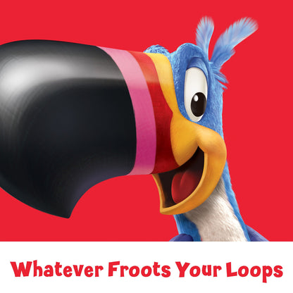 Kellogg's Froot Loops Fiber and Whole Grain 345 Grams - Fuel up with fiber and whole grain goodness with Kellogg's Froot Loops Fiber and Whole Grain, 345g.