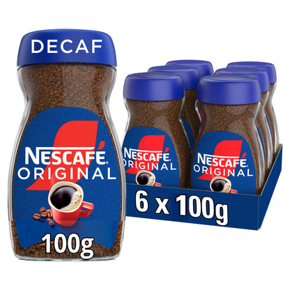 Nescafe Original Decaff, 100g - "Original Decaf Perfection - Smooth Coffee Without Caffeine!"