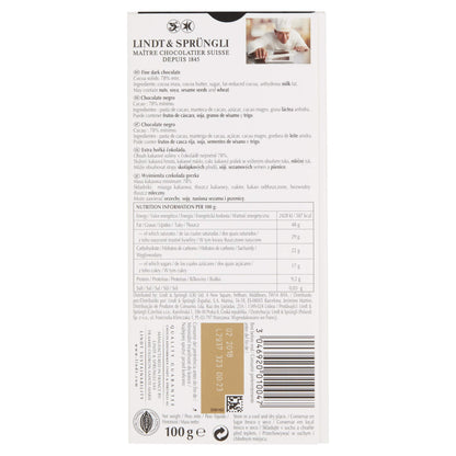 Lindt Excellence 78% Cacao, 100g