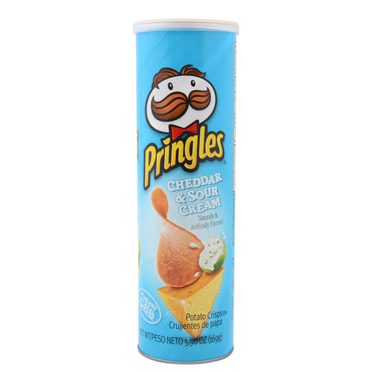 Pringles Cheez Sour Cream, 169g - Cheddar and sour cream Pringles!