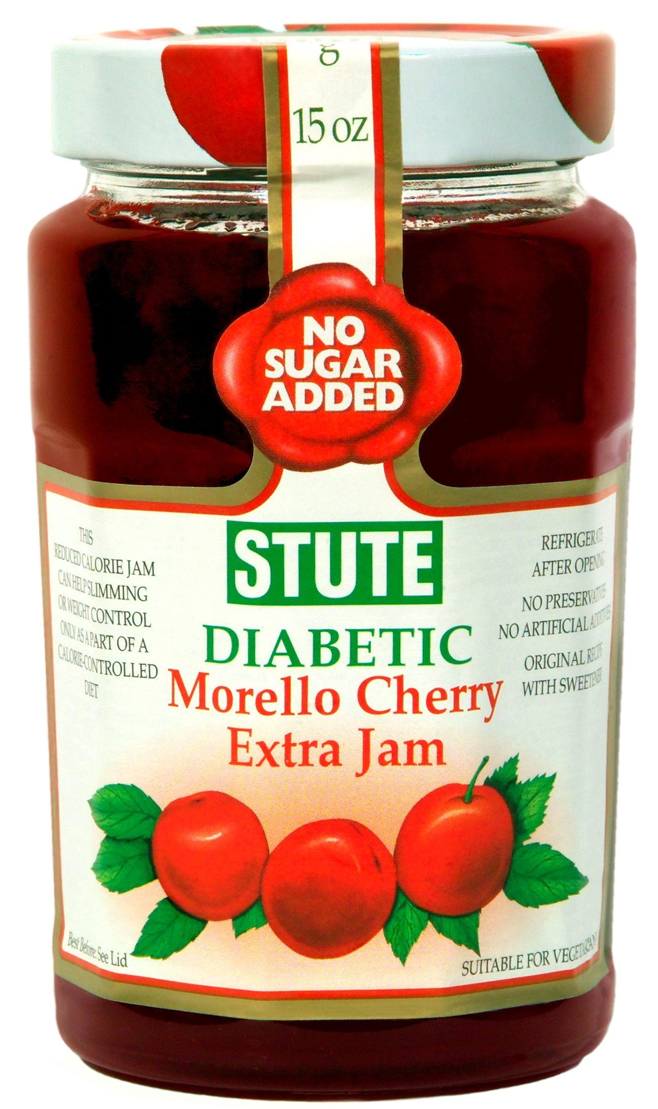 Stute Morello Cherry Extra Jam, 430 g