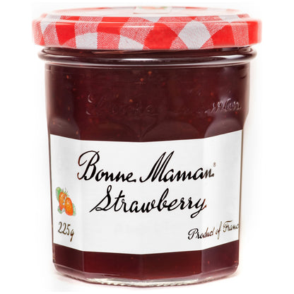 Bonne Maman Strawberry Preserve, Marmalade Fruit Jam, 7.9 oz ℮ 225 g – Sweet strawberry preserve!