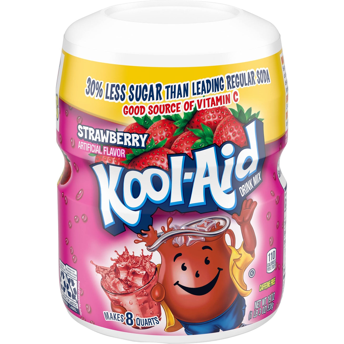 Kool-Aid Strawberry Drink Mix Powder, 538 g