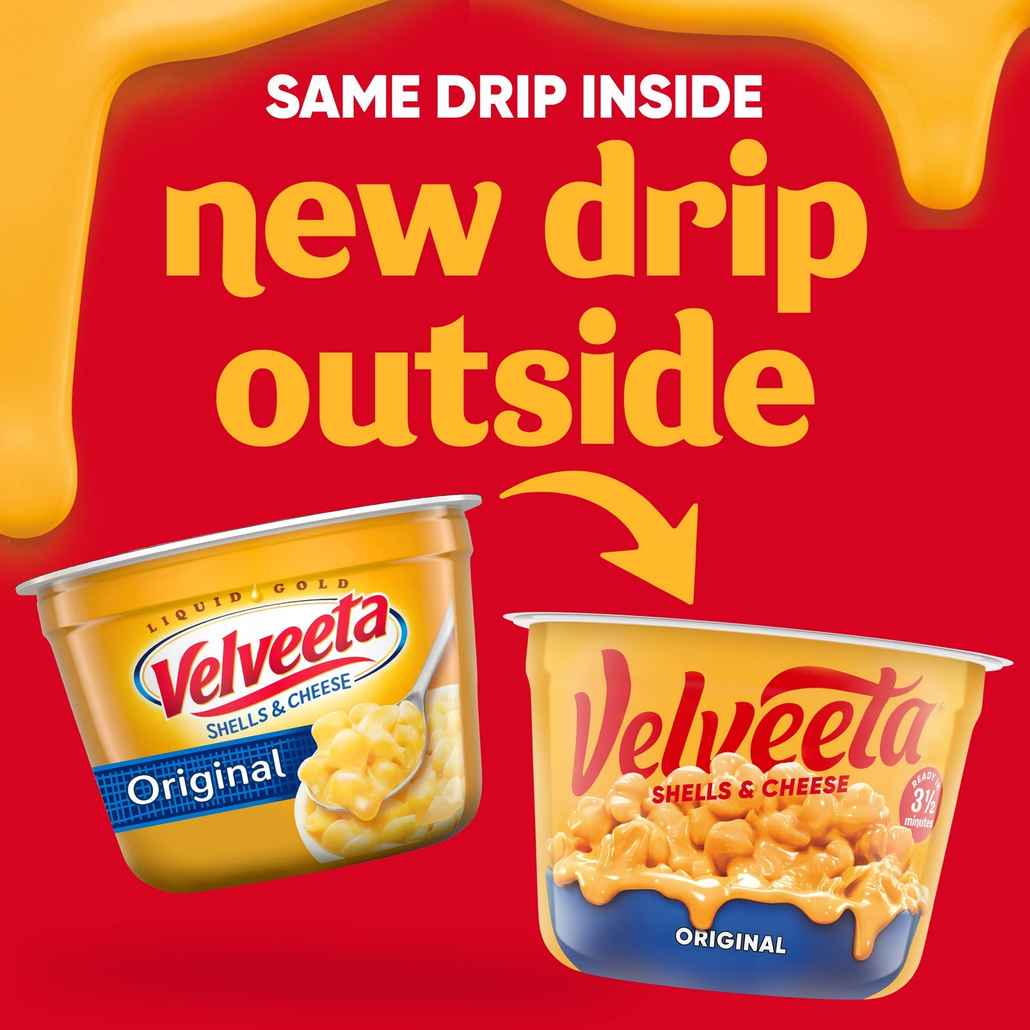 Kraft Velveeta Shells & Cheese Original, 68 g - "Creamy Shells!"