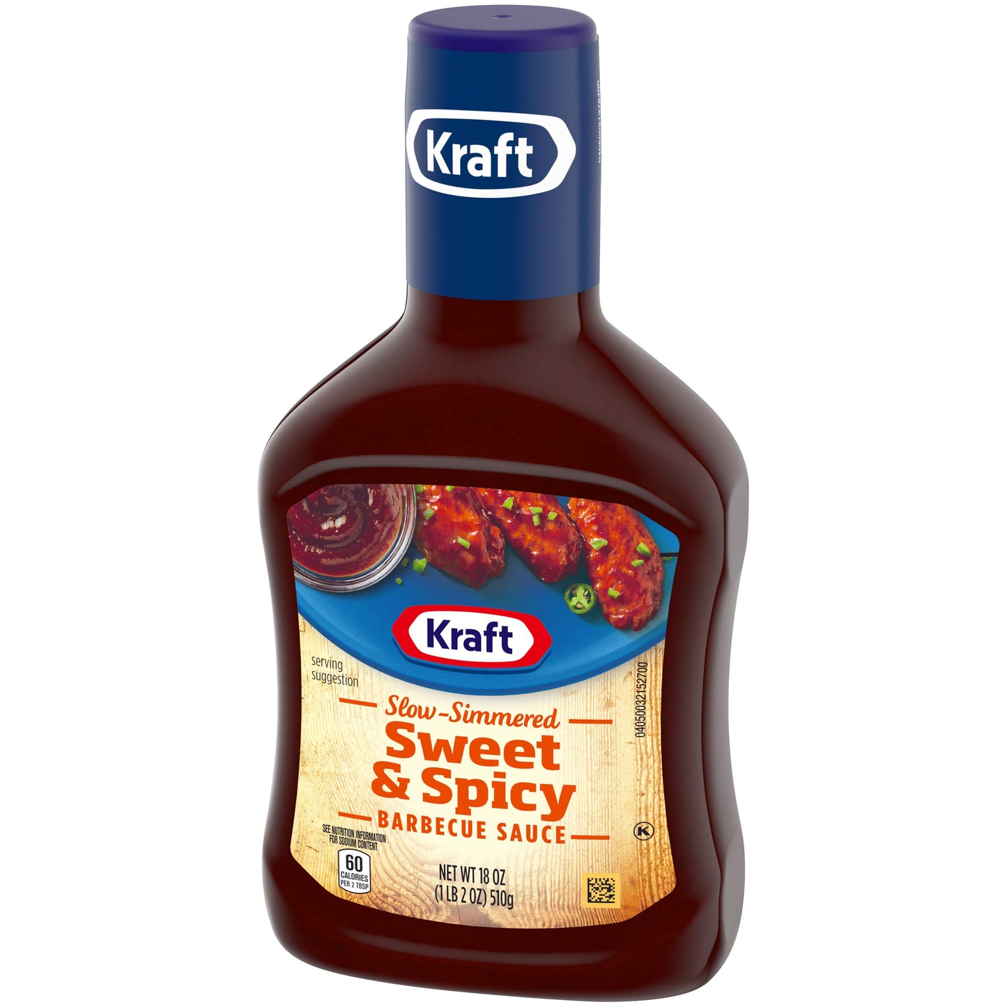 Kraft Sweet & Spicy Barbeque Sauce (18 oz Bottle) - "Sweet & Spicy BBQ!"