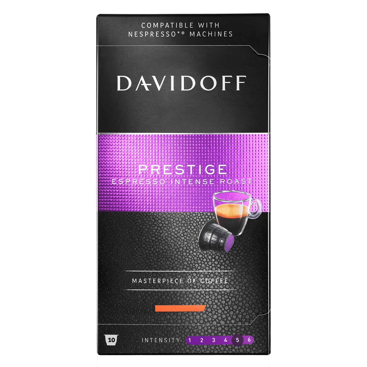 Davidoff Prestige Espresso Intense Roast, Style Lungo, and Elegance Espresso Gentle Roast, 3 x 55 g - Prestige espresso trio!