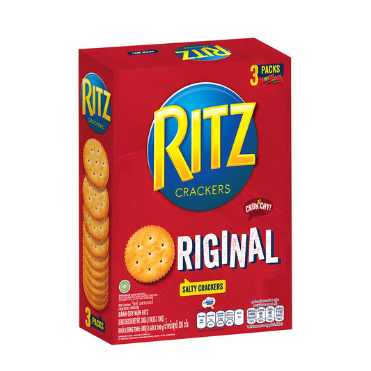 Ritz Cracker Biscuits, 300g - Ritz Classic Crunch!