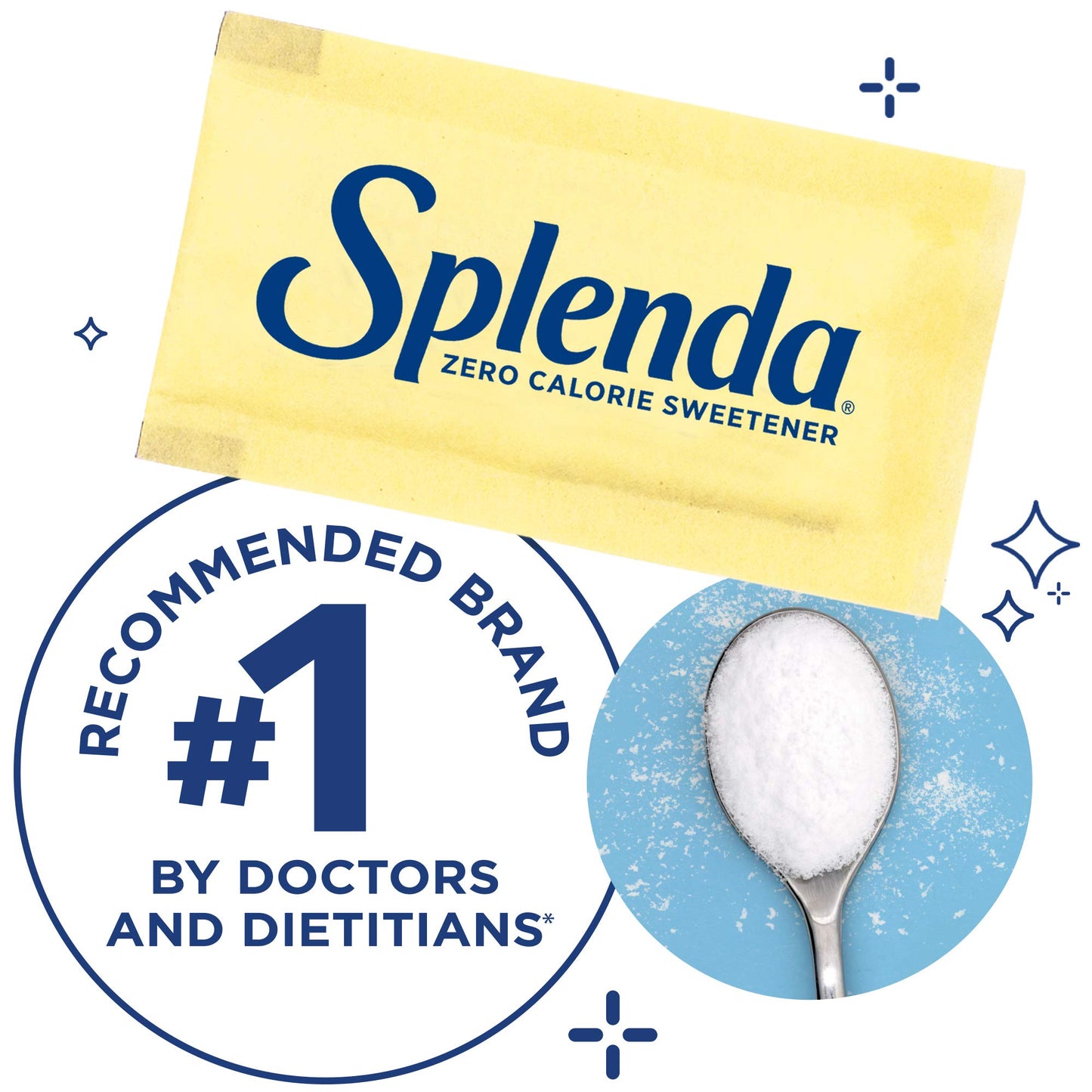 Splenda No Calorie Sweetener - 100 Sachets