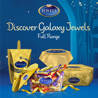 Galaxy Jewels Assorted Chocolate Gift Box 400 Grams - Assorted chocolate gift box! A perfect gift filled with a delightful selection of Galaxy chocolates!