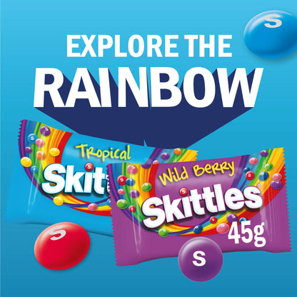 Skittles Fruit Sweets Bag, 36 X 45 g