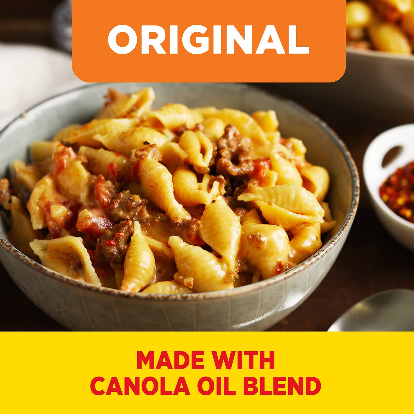 PAM Original Made with Canola Oil Blend Non Stick Cooking Spray, 170 g - "Original canola blend!"