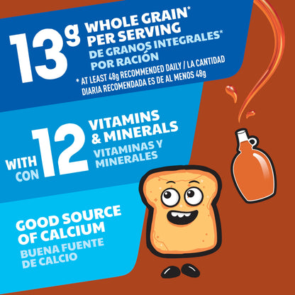 General Mills French Toast Crunch Bursting with Syrup & Cinnamon Taste, 314g - Enjoy the delightful taste of French Toast Crunch