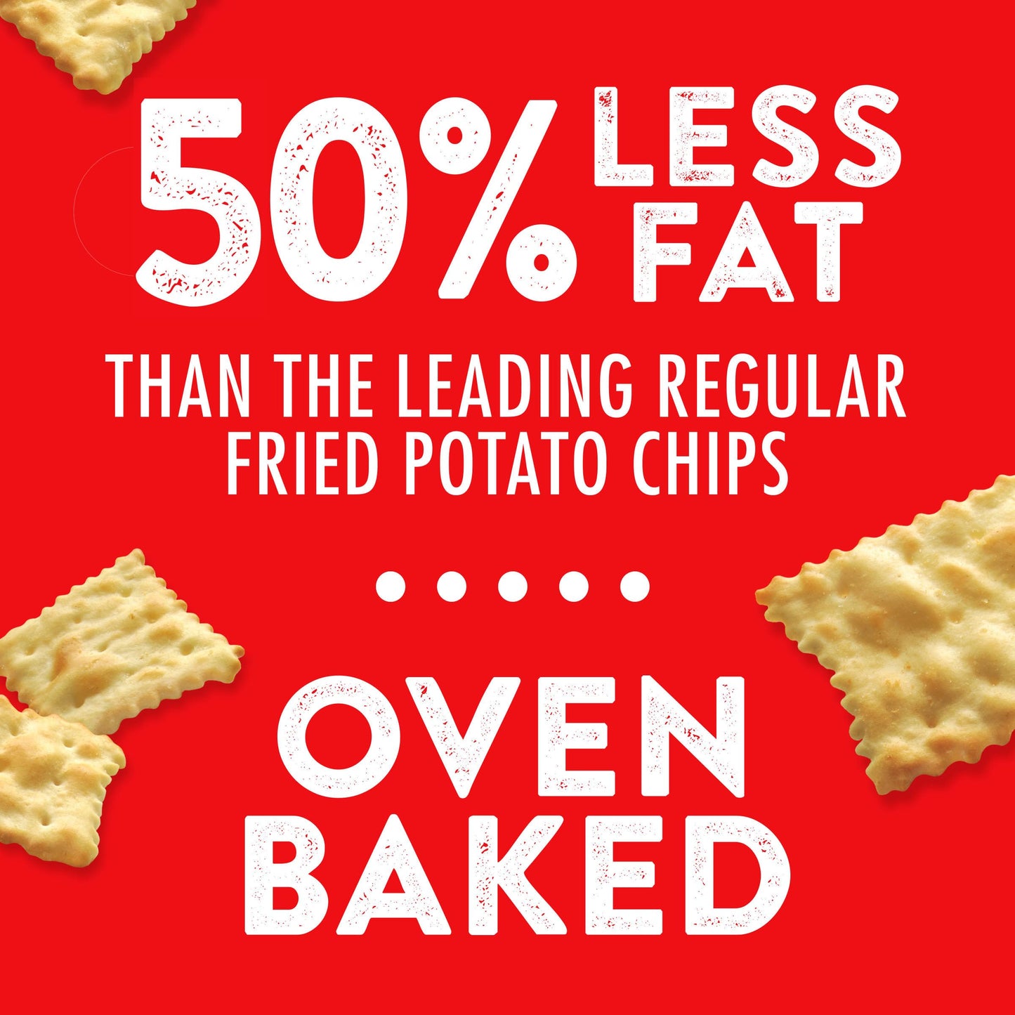 Ritz Toasted Chips Original 55% Less Fat Oven Baked 229g - Original Baked Goodness!