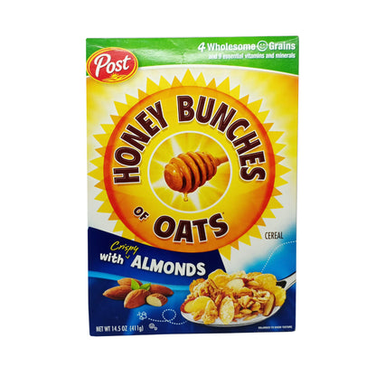 Post Honey Bunches Oats 411gm Pack of 1 - Honey Bunches of Oats: A classic favorite!