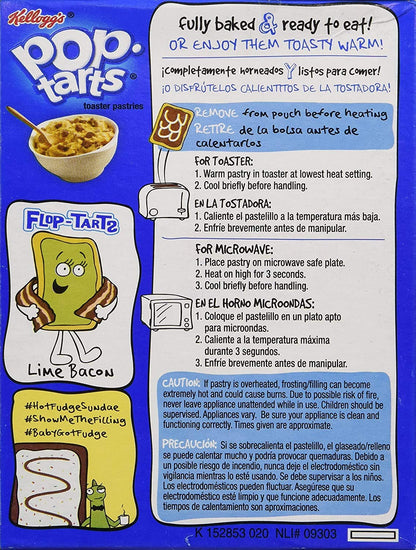 Pop Tarts Frosted Chocolate Chip Cookie Dough Pouch, 400 g - "Chocolate chip cookie dough fun!"