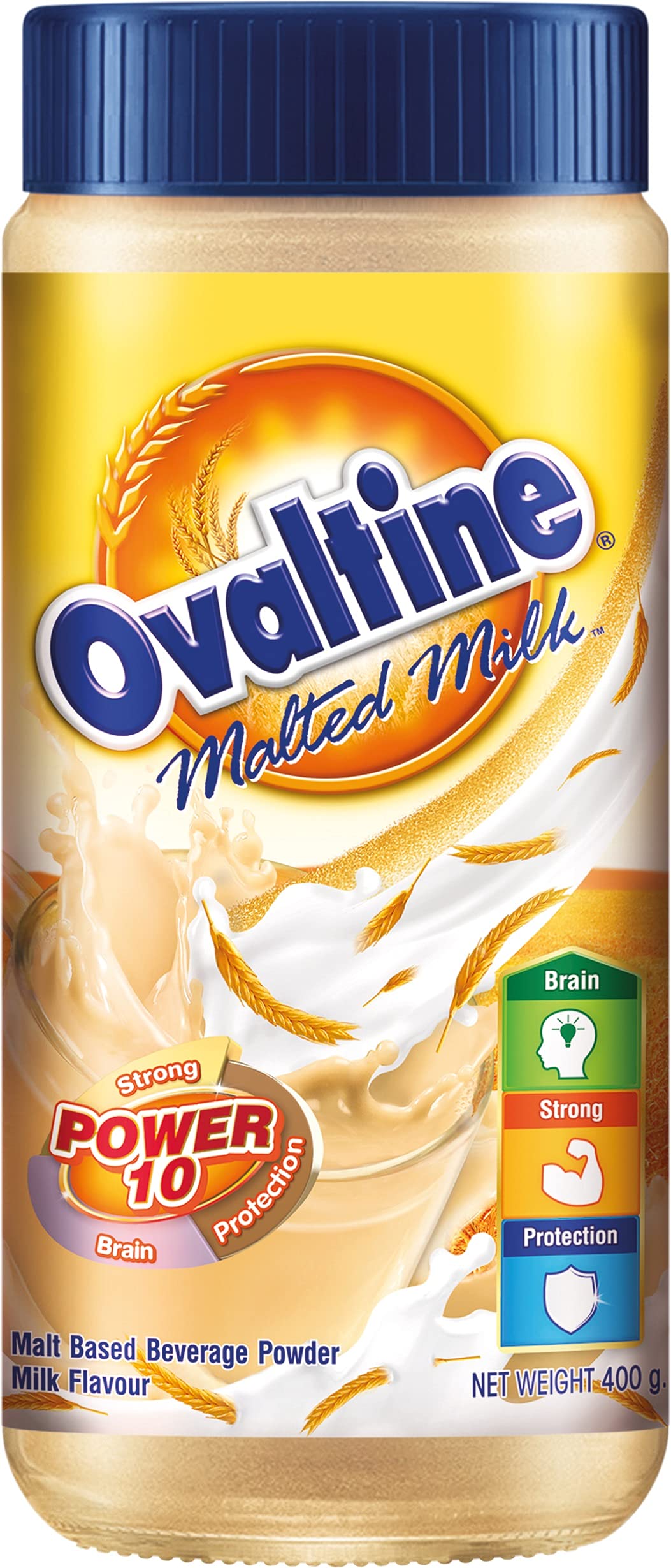 Ovaltine Malt Based Beverage Milk Powder 400g Jar - "Malt beverage powder!"