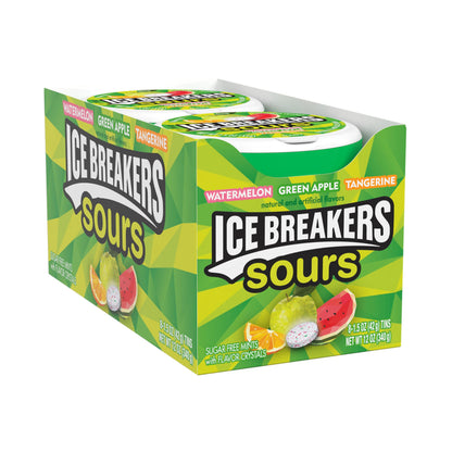 Ice Breakers Sours Sugarfree Mints - 42 Gm - Savor the tang with these sugar-free sours, 42g.