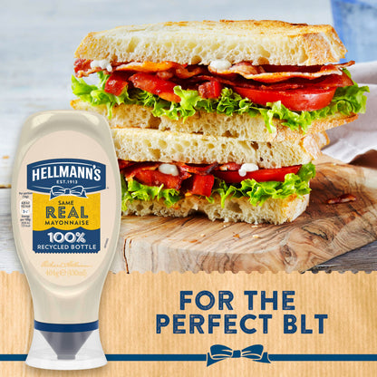 Hellmann's Real Mayonnaise, 14.54 fl oz / 430 ml - Authentic and creamy real mayonnaise.