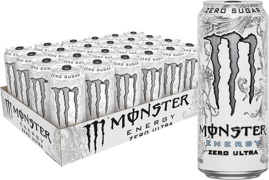 Monster Energy, Zero Ultra, 16 Ounce (Pack Of 24) - "Zero Ultra Party!"