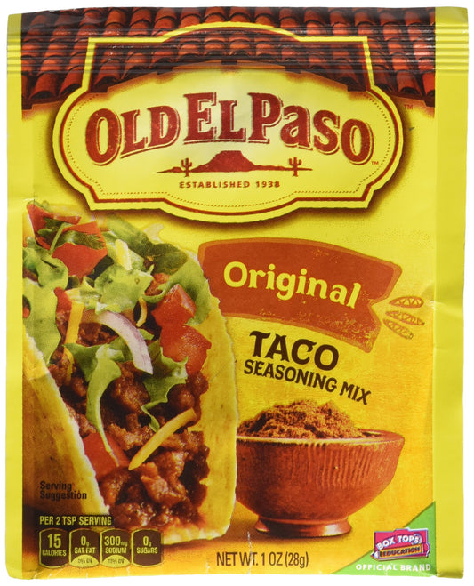 Old El Paso Taco Seasoning Mix Original 28g - "Classic taco flavor!"