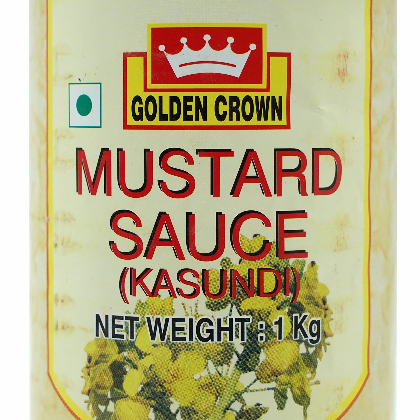 Golden Crown Bengali Authentic Yellow Mustard Kasundi Sauce | 1 KG - Enhance your meals with the authentic taste of Bengali Kasundi sauce