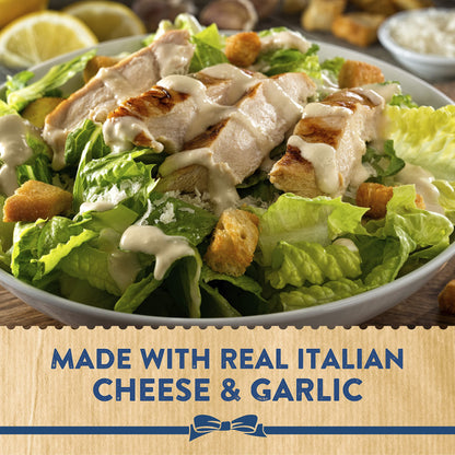 Hellmann's Real Caesar Dressing & Dip • Made with Real Italian Cheese & Garlic, 8.45 fl oz / 250 ml - Caesar dressing with real Italian cheese and garlic.