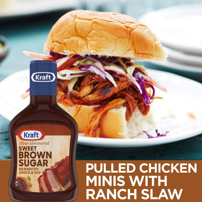 Kraft Sweet Brown Sugar Slow Simmered Barbecue Sauce, 510 g - "Brown Sugar BBQ!"