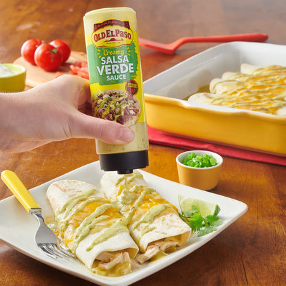 Old El Paso Creamy Salsa Verde Sauce 255g - "Creamy with a kick!"