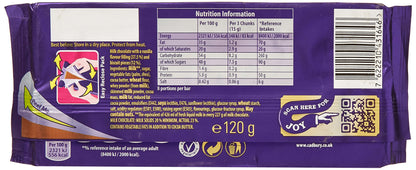 Cadbury Dairy Milk Oreo Milk Chocolate, 4.23 oz / 120 g - Oreo delight