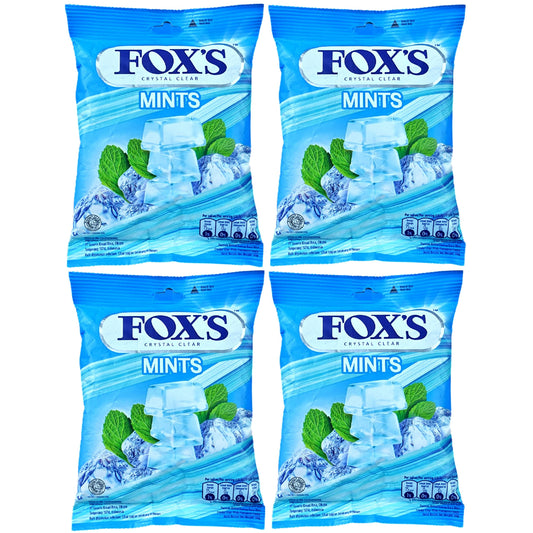 Fox's Crystal Clear Mint Blossom Oval Candy (125 Gms) - Mint blossom candy!