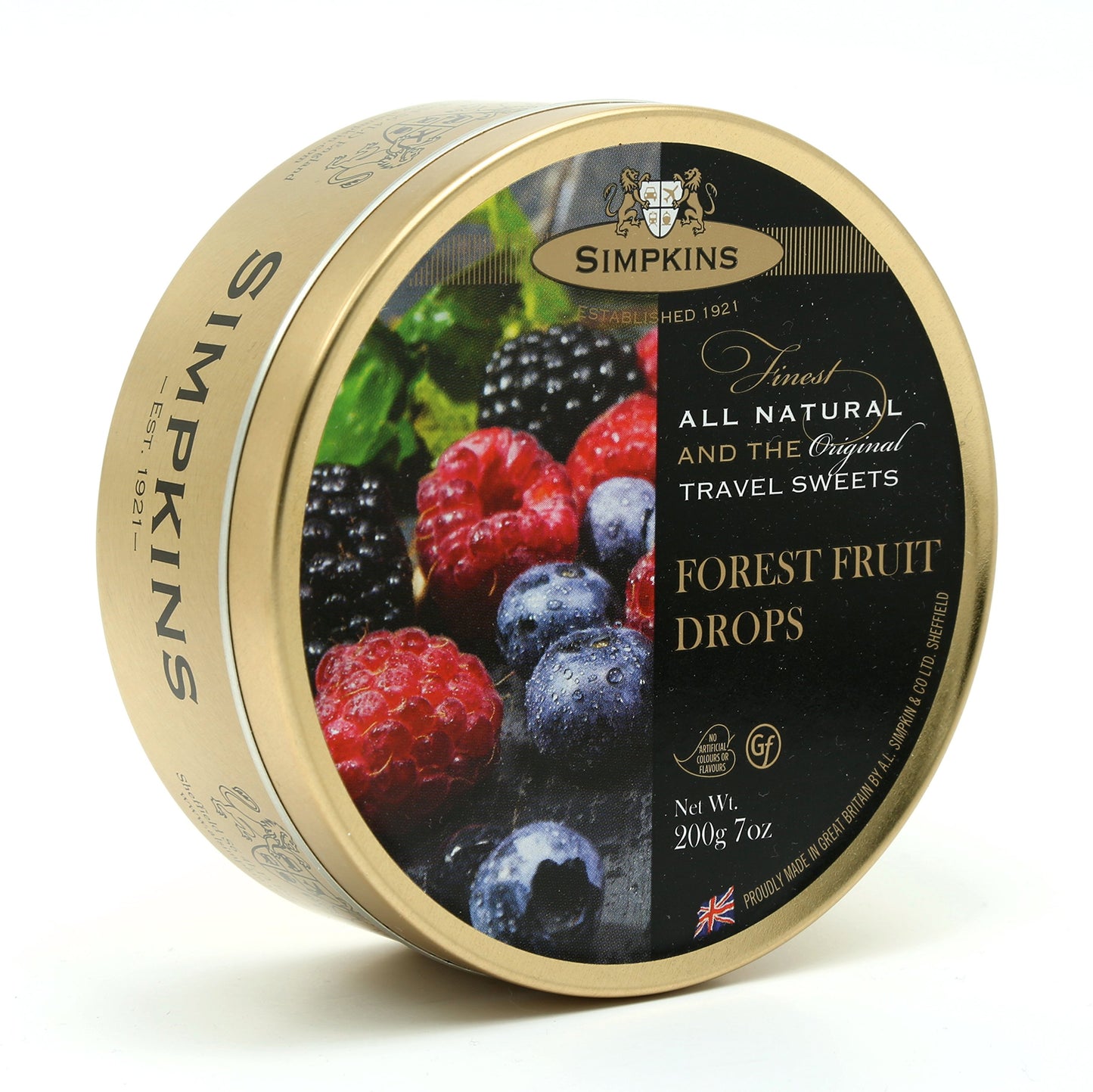 Simpkins Forest Fruit Travel Sweet Drops 200gms